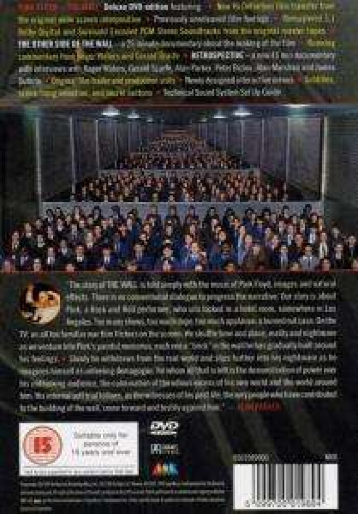 DVD PINK FLOYD The Wall (Film by Alan Parker) DVD hinta ja tiedot | Vinyylilevyt, CD-levyt, DVD-levyt | hobbyhall.fi