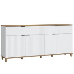 Dresser Atrium Plissee PLIK06, balta/ruda hinta ja tiedot | Lipastot | hobbyhall.fi