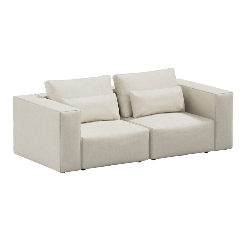 2-istuttava sohva Riposo Ottimo, 210x105x85 cm, beige hinta ja tiedot | Sohvat ja vuodesohvat | hobbyhall.fi