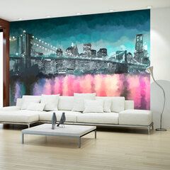 Valokuvatapetti - Painted New York 300x210 cm hinta ja tiedot | Valokuvatapetit | hobbyhall.fi