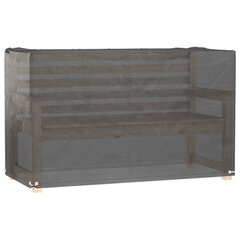 vidaXL Puutarhakalustesuoja 8 purjerengasta 125x55x75 cm suorakaide hinta ja tiedot | Istuintyynyt, pehmusteet ja päälliset | hobbyhall.fi