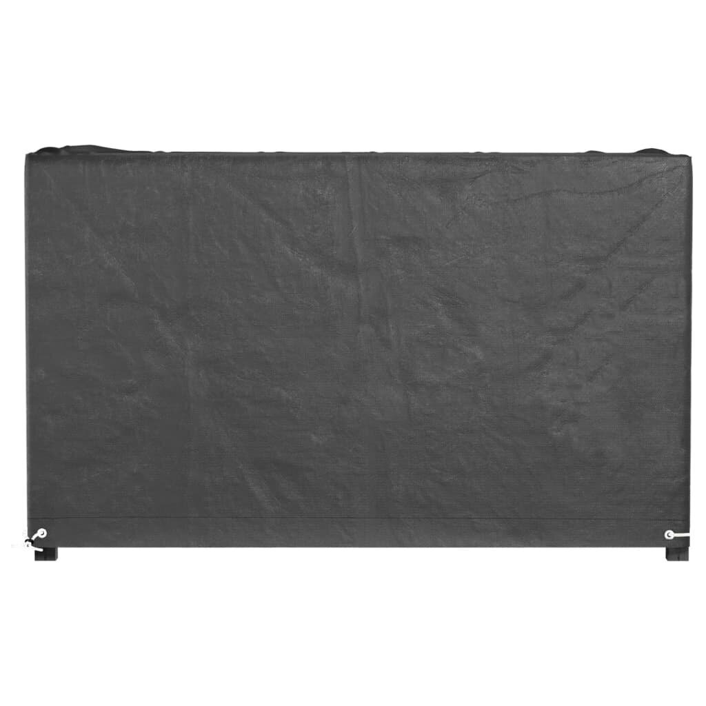 vidaXL Puutarhakalustesuojat 2 kpl 8 purjerengasta 160x120x75 cm hinta ja tiedot | Istuintyynyt, pehmusteet ja päälliset | hobbyhall.fi