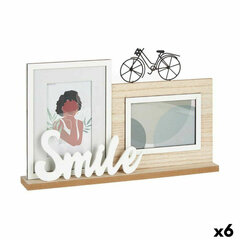 Kuvakehys Smile 2 kuvalle, 40 x 27 x 6 cm hinta ja tiedot | Valokuva-albumit -ja kehykset | hobbyhall.fi
