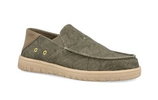 JEEP miesten kengät Samoa Slip On Print khaki hinta ja tiedot | Miesten urheilu- ja vapaa-ajan kengät | hobbyhall.fi