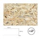 Vanerilevy Bertini OSB 60 x 60 cm (6 osaa) hinta ja tiedot | Käsityökalut | hobbyhall.fi