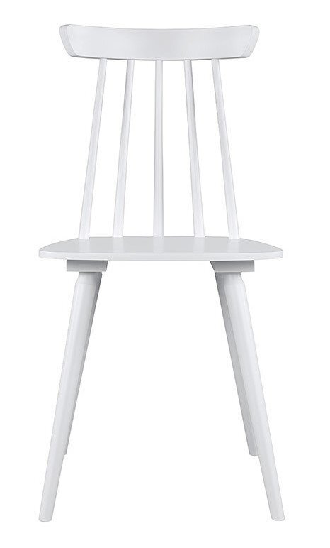 2 tuolin sarja, Modern, valkoinen hinta ja tiedot | Ruokapöydän tuolit | hobbyhall.fi