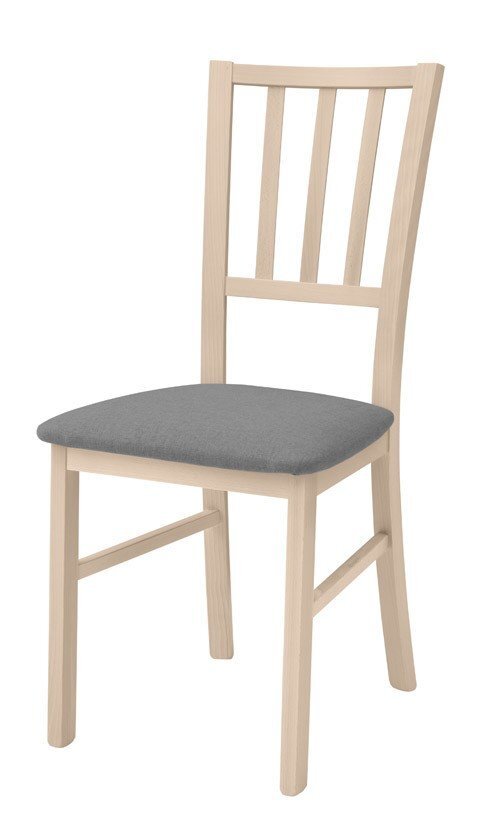 2 tuolin setti, Marynarz-1, vaaleanruskea/valkoinen hinta ja tiedot | Ruokapöydän tuolit | hobbyhall.fi