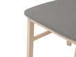 2 tuolin setti, Marynarz-1, vaaleanruskea/valkoinen hinta ja tiedot | Ruokapöydän tuolit | hobbyhall.fi