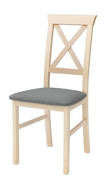 2 tuolin sarja, Alla 3, vaaleanruskea/harmaa hinta ja tiedot | Ruokapöydän tuolit | hobbyhall.fi