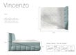 Sänky Vincenzo, 140x200 cm, keinonahka, musta hinta ja tiedot | Sängyt | hobbyhall.fi