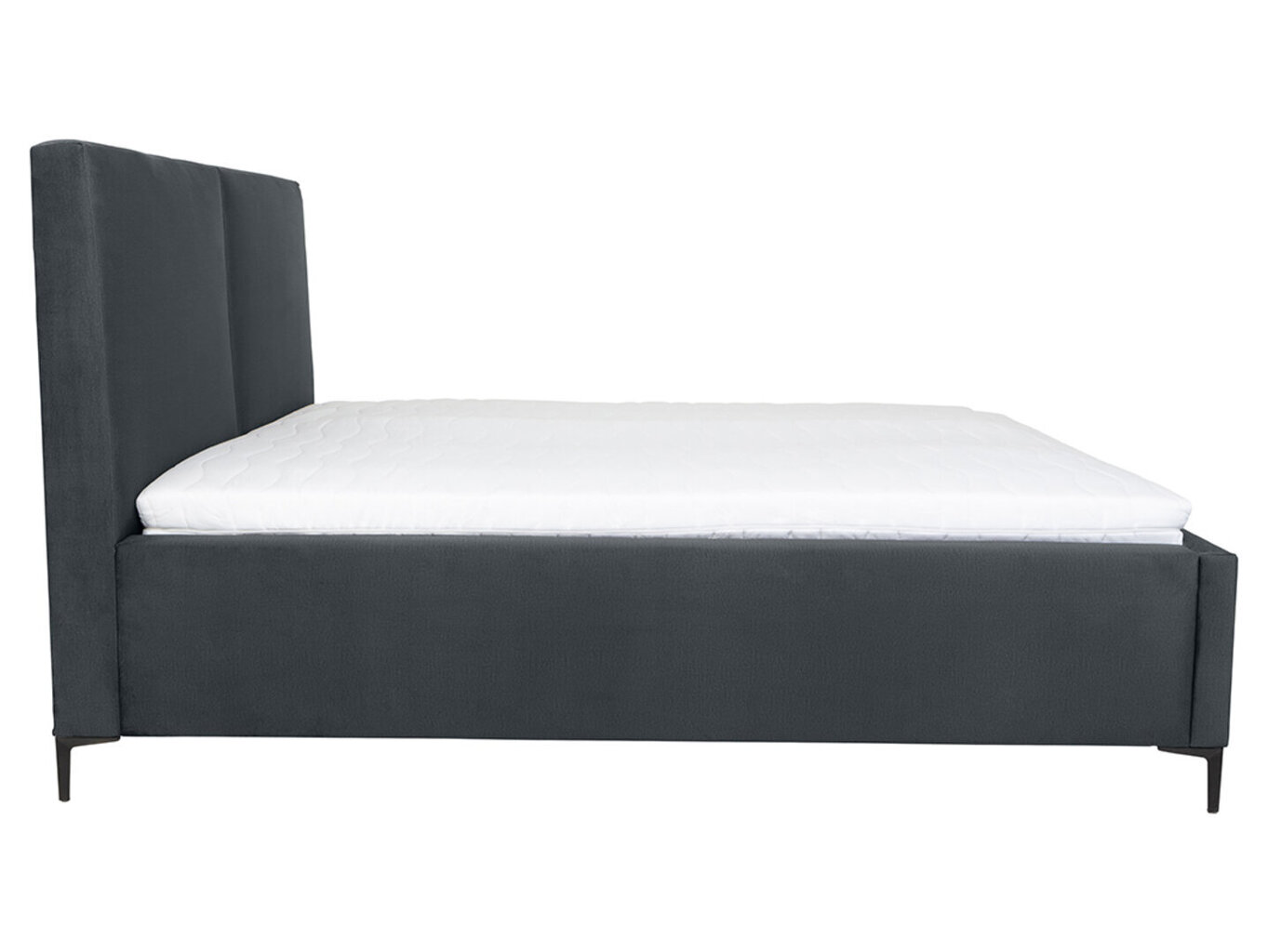 Sänky Palini, 160 x 200 cm, tummanharmaa hinta ja tiedot | Sängyt | hobbyhall.fi