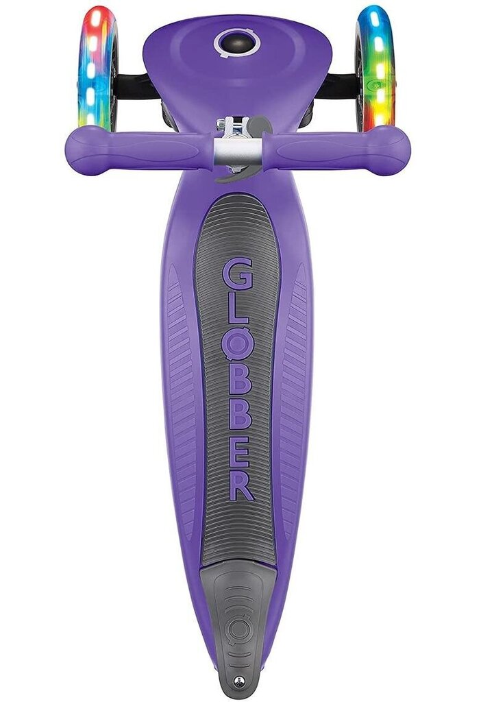 Globber Junior kokoontaitettava Fantasy Lights kolmipyörä, 437-103, violetti hinta ja tiedot | Potkulaudat | hobbyhall.fi
