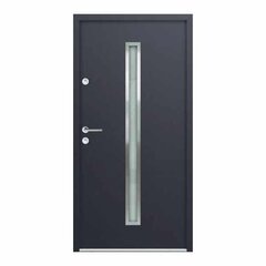 Metallinen ovi, ATU68, 980x2080 cm, Atracite hinta ja tiedot | Ulko-ovet | hobbyhall.fi