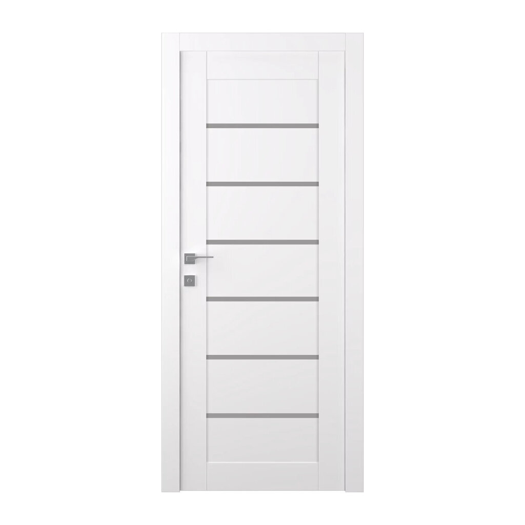 Sisäovi, Alba Bianco Noble, 800x2000 mm, karmin kanssa hinta ja tiedot | Sisäovet | hobbyhall.fi