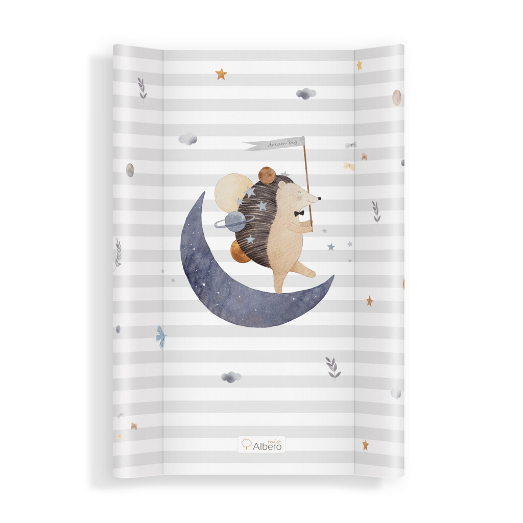 Hoitoalusta Albero Mio MM70 CP3 Moon Hedgehog hinta ja tiedot | Vauvan hoitoalustat ja tekstiilit | hobbyhall.fi
