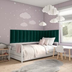 Eltap Quadratta pehmeät seinäpaneelit, 300x60 cm, vihreä hinta ja tiedot | Pehmeät seinäpaneelit | hobbyhall.fi