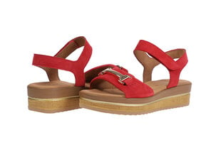 Naisten sandaalit Gabor 30231, punaiset hinta ja tiedot | Naisten avokkaat ja sandaalit | hobbyhall.fi