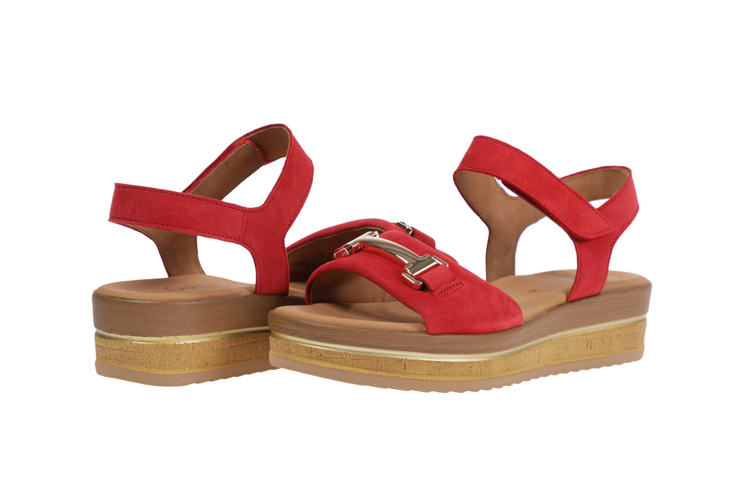 Naisten sandaalit Gabor 30231, punaiset hinta ja tiedot | Naisten avokkaat ja sandaalit | hobbyhall.fi