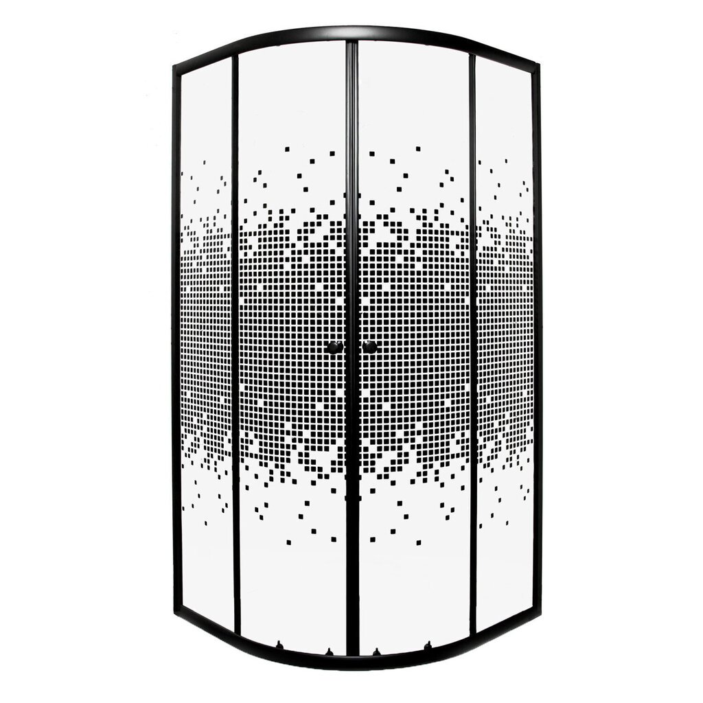 Suihkukaappi Kerra Pixel 80 BL ilman alustaa hinta ja tiedot | Suihkukaapit ja suihkunurkat | hobbyhall.fi
