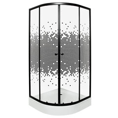 Suihkukaappi Kerra Pixel 80 BL alustalla hinta ja tiedot | Suihkukaapit ja suihkunurkat | hobbyhall.fi