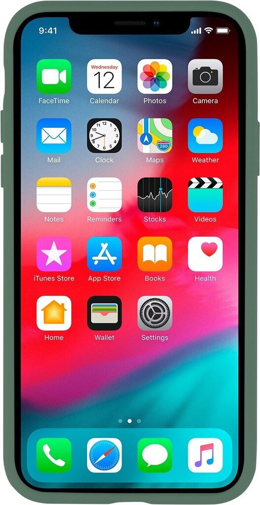 Kotelo Mercury Silicone Kotelo Apple iPhone 14 Pro tummanvihreä hinta ja tiedot | Puhelimen kuoret ja kotelot | hobbyhall.fi