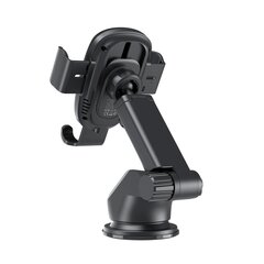 Auton puhelinpidike ja laturi Choetech T203-F 15W Gravity Car Charger Holder musta hinta ja tiedot | Puhelimen laturit | hobbyhall.fi