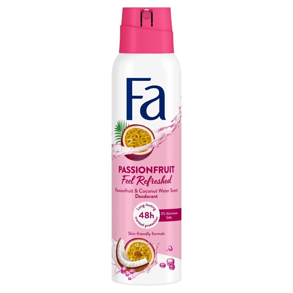 Deodorantti Fa Passion Fruit, 150 ml hinta ja tiedot | Deodorantit | hobbyhall.fi