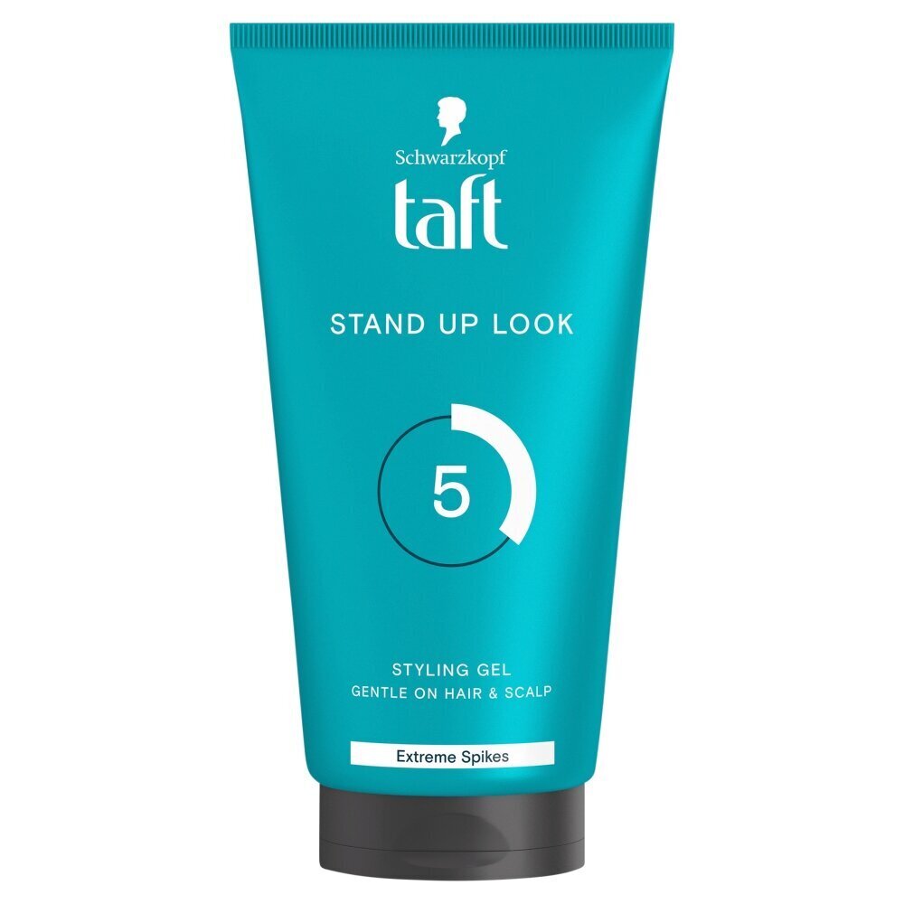 Hiusten geeli Taft Stand Up Look Extreme Spikes, 150 ml hinta ja tiedot | Kampaamotuotteet | hobbyhall.fi