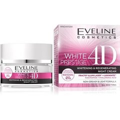 Kasvovoide Eveline Cosmetics White Prestige 4D Whitening, 50 ml hinta ja tiedot | Kasvovoiteet | hobbyhall.fi