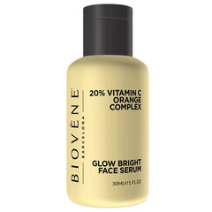 Kasvoseerumi Biovene Glow Bright Face Vitamin C Orange Complex, 30 ml hinta ja tiedot | Kasvoöljyt ja seerumit | hobbyhall.fi