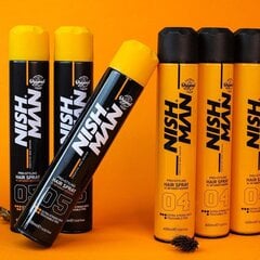 Hiuslakka Nishman Hair spray 05 Ultra Hold, 400 ml hinta ja tiedot | Kampaamotuotteet | hobbyhall.fi