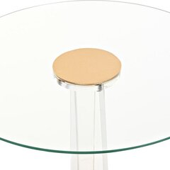 Sivupöytä DKD Home Decor Kullattu Metalli Akryyli (42 x 42 x 60 cm) hinta ja tiedot | Sivupöydät | hobbyhall.fi