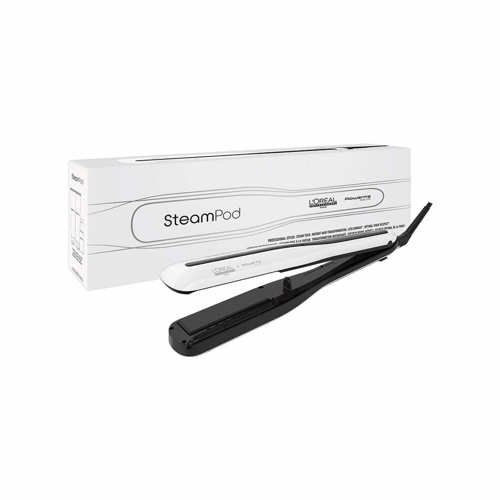 Suoristusrauta L'Oréal Paris E3141800 Valkoinen/Musta 2-in-1 hinta ja tiedot | Suoristusraudat ja kihartimet | hobbyhall.fi