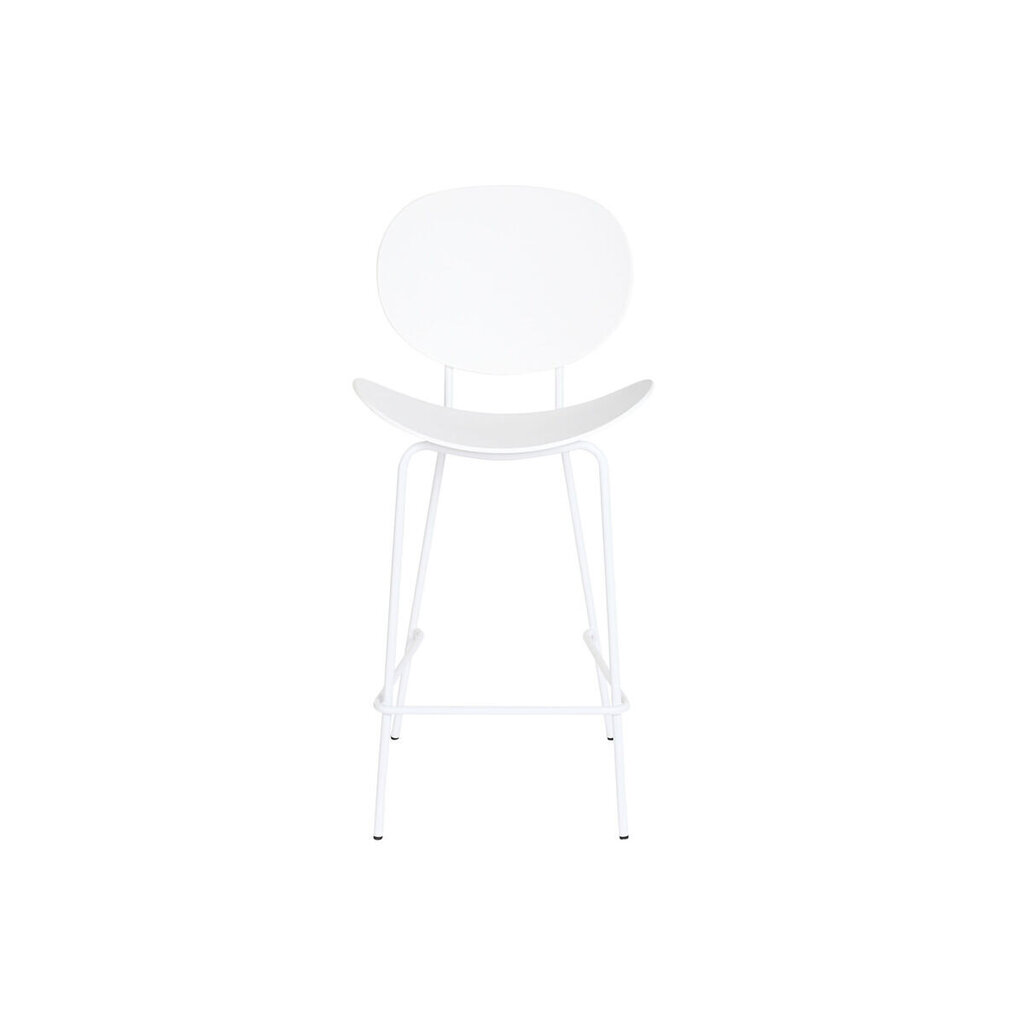 Jakkara DKD Home Decor Musta Metalli Valkoinen polypropeeni (52,5 x 49 x 104 cm) hinta ja tiedot | Ruokapöydän tuolit | hobbyhall.fi