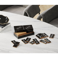 Koriste-esine Domino Black 24x7cm hinta ja tiedot | Kare Design Lapset | hobbyhall.fi