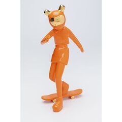 Koristefiguuri Skating Astronaut Orange 33cm hinta ja tiedot | Sisustustuotteet | hobbyhall.fi