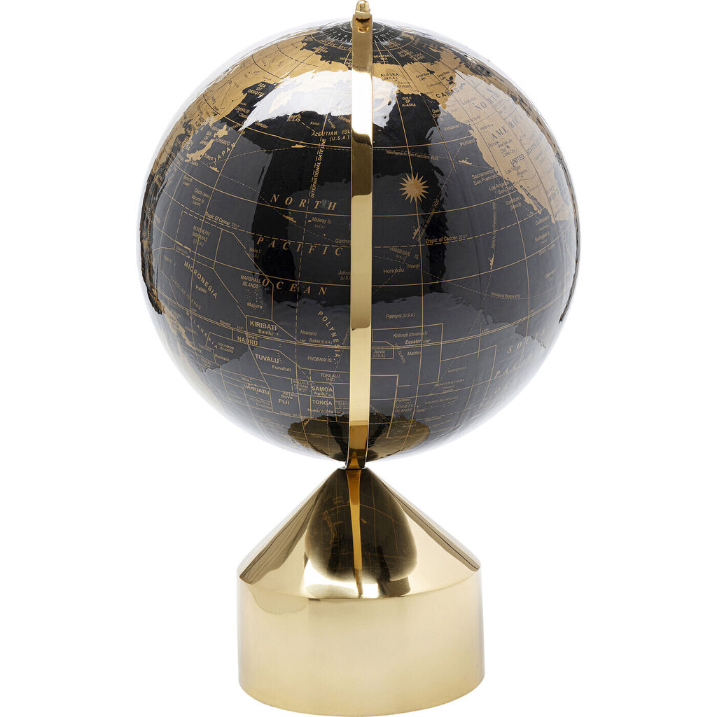 Karttapallo, Globe, Top Kulta 47cm hinta ja tiedot | Sisustustuotteet | hobbyhall.fi