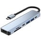 7in1 USB-C/HDMI/Micro SD/4K UHD hinta ja tiedot | Adapterit | hobbyhall.fi