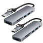 6in1 USB/Micro SD/Type-C hinta ja tiedot | Adapterit | hobbyhall.fi