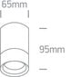 OneLight ulkokattovalaisin Cylinders 67130C/W hinta ja tiedot | Kattovalaisimet | hobbyhall.fi