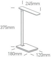 OneLight pöytävalaisin Reading LED 61130/B hinta ja tiedot | One Light Huonekalut ja sisustus | hobbyhall.fi