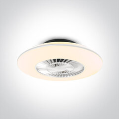 OneLight kattovalaisin LED Plafo Fan 24002/W hinta ja tiedot | Kattovalaisimet | hobbyhall.fi