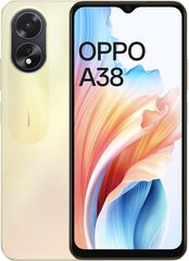 Oppo A38 4GB|128GB Glowing Gold hinta ja tiedot | Matkapuhelimet | hobbyhall.fi