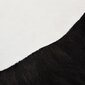 vidaXL Islantilainen lampaantalja tuolisuoja musta 70x110 cm hinta ja tiedot | Isot matot | hobbyhall.fi