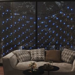 vidaXL Jouluvaloverkko sininen 3x3 m 306 LED-valoa ulos/sisälle hinta ja tiedot | Joulukoristeet | hobbyhall.fi