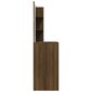 vidaXL Peilipöytä ruskea tammi 74,5x40x141 cm hinta ja tiedot | Peilipöydät | hobbyhall.fi