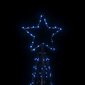 vidaXL Kartio joulukuusi 500 sinistä LED-valoa 100x300 cm hinta ja tiedot | Joulukoristeet | hobbyhall.fi