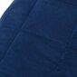vidaXL Painopeitto sininen 220x235 cm 15 kg kangas hinta ja tiedot | Peitot | hobbyhall.fi