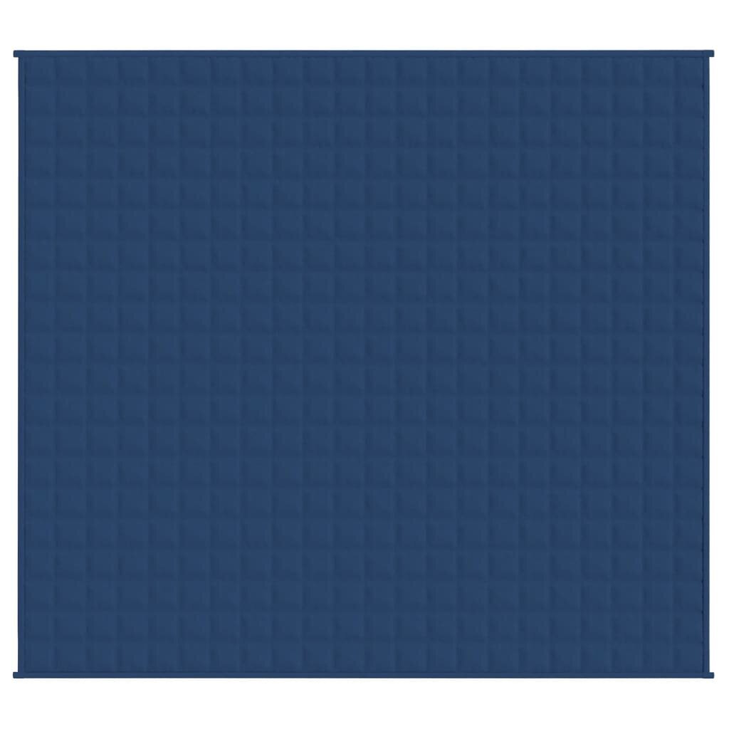 vidaXL Painopeitto sininen 220x230 cm 11 kg kangas hinta ja tiedot | Peitot | hobbyhall.fi