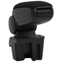 vidaXL Auton käsinoja musta 15x31x(28-44) cm ABS hinta ja tiedot | Lisätarvikkeet autoiluun | hobbyhall.fi